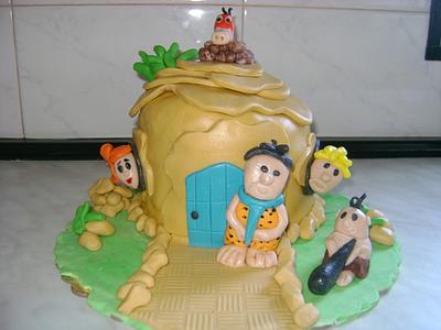 Flintstones cake  - Cake by Dora Th.