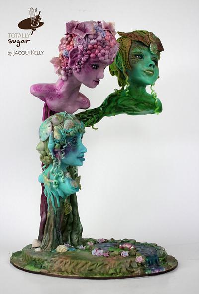 The 3 Sprites Sugar Myths & Fantasies 2.0 collab - Cake by Totally Sugar by Jacqui Kelly