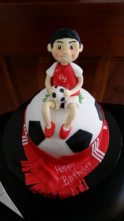 Arsenal cake - Cake by Savyscakes