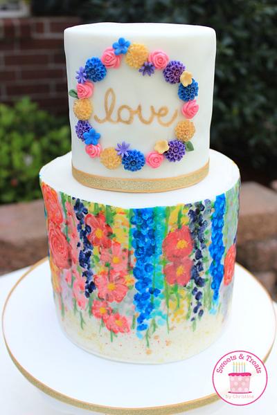 Love Flowers- Cuties into Spring Collaboration  - Cake by Sweets and Treats by Christina