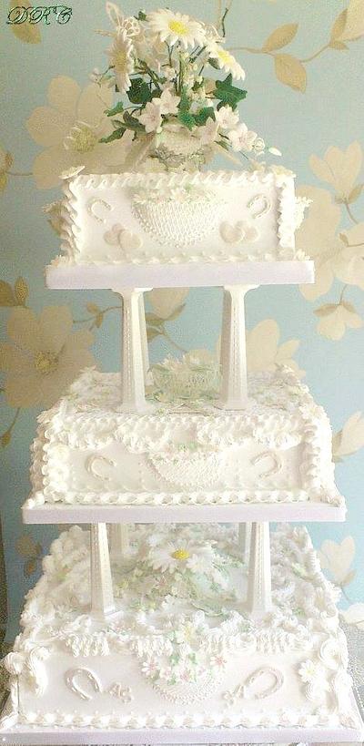 Victorian wedding cake  - Cake by Ribana Cristescu 
