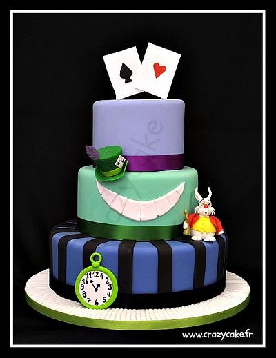 Alice in Wonderland - Cake by Crazy Cake