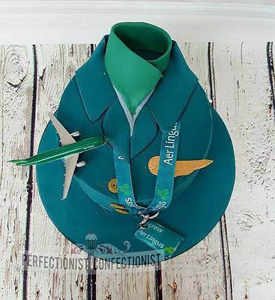 Niamh - AerLingus Celebration Cake - Cake by Niamh Geraghty, Perfectionist Confectionist