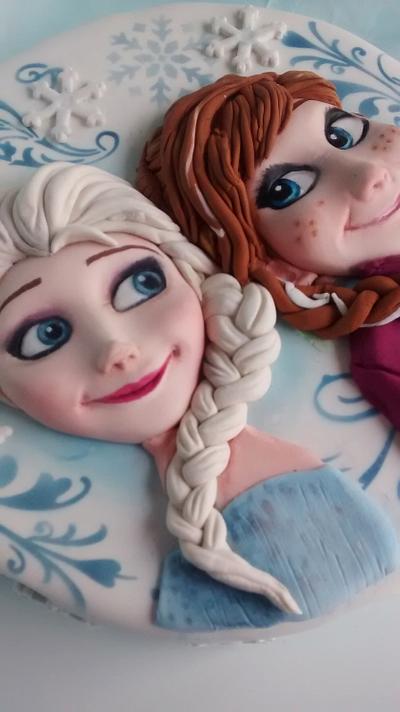 Frozen - Cake by Natalia Casaballe