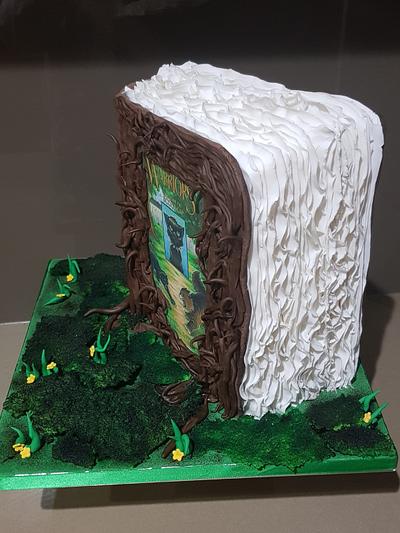 Warriors Book Cake - Cake by Su Cake Artist 