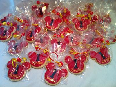 Mickey Mouse Cookies - Cake by Lanett