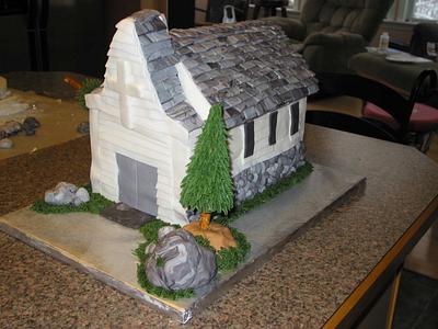 My New Englad Church - Cake by SugarItUp