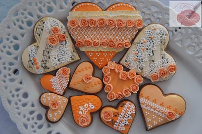 Valentine's Day cookie set - Cake by maybeacookie