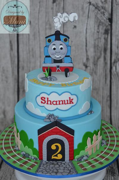 "Thomas the Tank" birthday cake - Cake by designed by mani