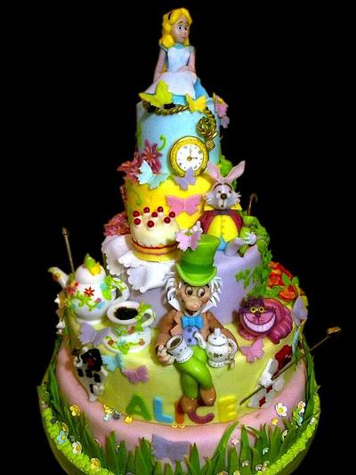 Alice in Wonderland - Cake by Le torte di Renato 
