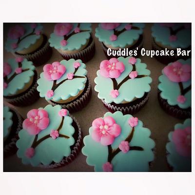 Cherry Blossom - Cake by Cuddles' Cupcake Bar