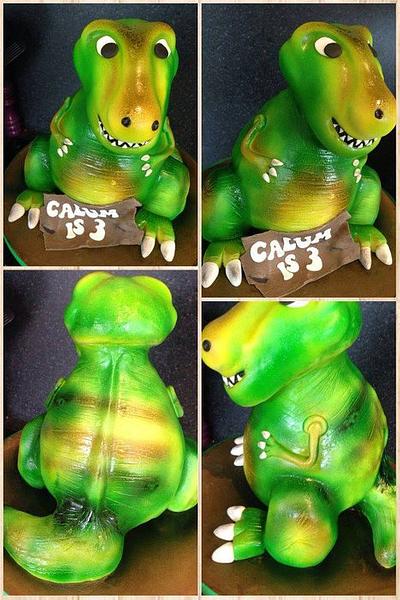 T-Rex - Cake by Sam Burness