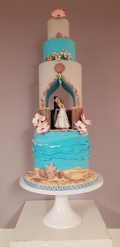 Once upon a time at the beach... - Cake by Bronwyn by Cake-o-Topia