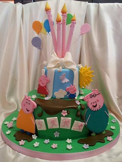 Peppa Pig - Cake by Lucia Busico