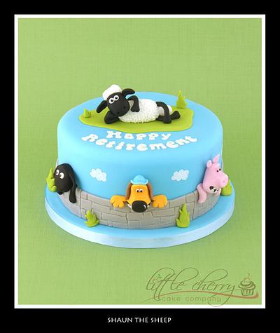 Shaun the Sheep Cake - Cake by Little Cherry