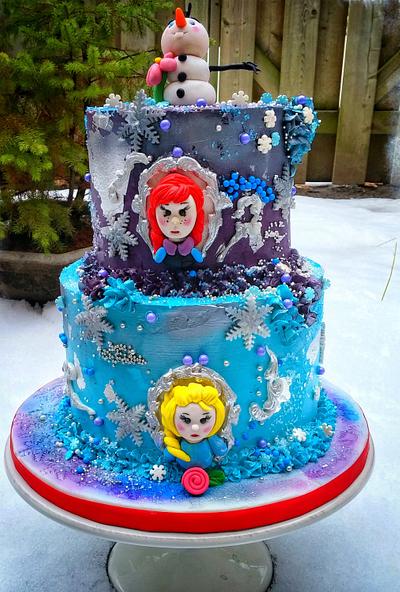 Frozen - Cake by Danijela Lilchickcupcakes
