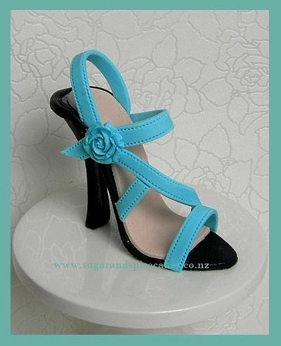 Blue Heel ~ Heel Shoe Fetish! - Cake by Mel_SugarandSpiceCakes