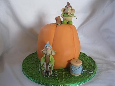 cinderella pumpkin - Cake by jen lofthouse