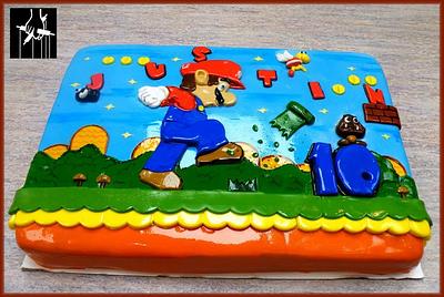 THE SUPER MARIO 10th BIRTHDAY CAKE - Cake by TheCakeDon