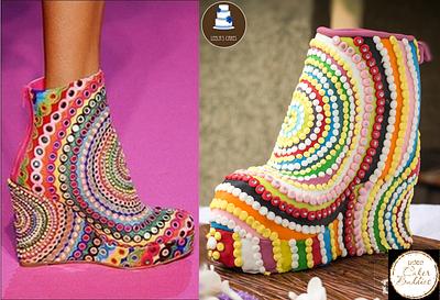 The Ankle Boot - Cake by Leela's Cake