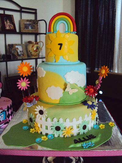 Rainbow - Cake by CakesbyAngelaMorrison