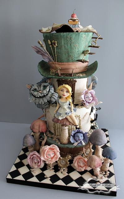 Alice in Wonderland! - Cake by Angela Penta