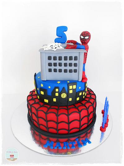 Spiderman Cake - Cake by Ana Crachat Cake Designer 