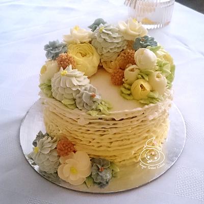 Dreamy Flowercake - Cake by Sugar Snake Cake