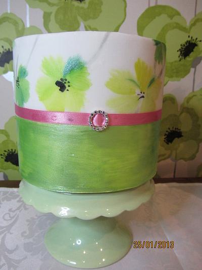 hand painted - Cake by alison1966
