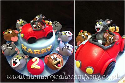 Tom and Jerry overload! - Cake by The Merry Cake Company