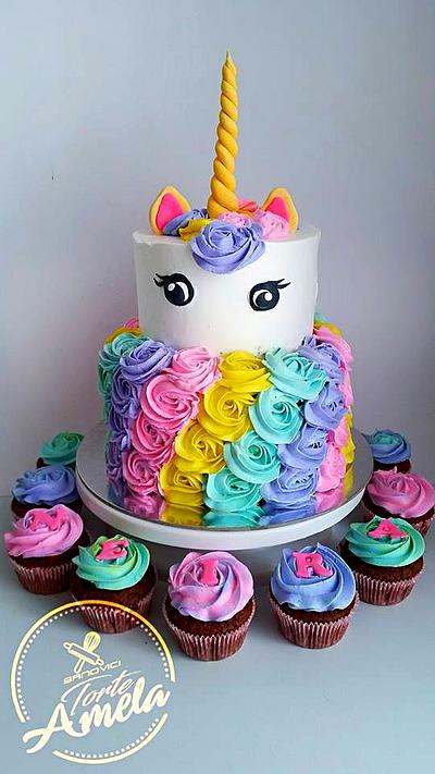 unicorn cake - Cake by Torte Amela