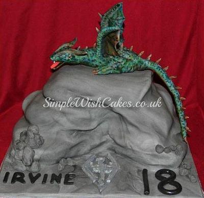 Dragon Birthday Cake - Cake by Stef and Carla (Simple Wish Cakes)