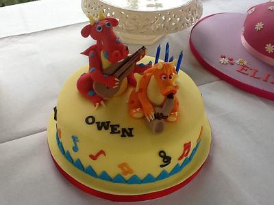 Dragons cake from Maisie Parrish - Cake by Michelle George