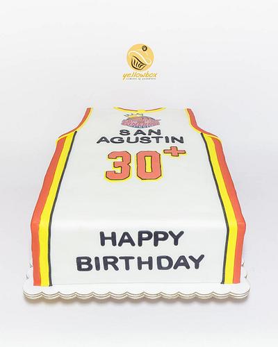 Basketball Jersey Cake - Cake by Yellow Box - Cakes & Pastries