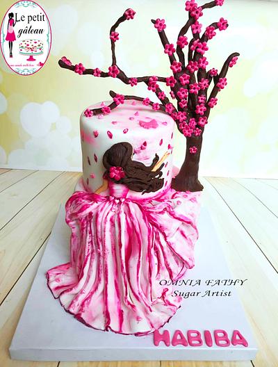 Blossom cake  - Cake by Omnia fathy - le petit gateau