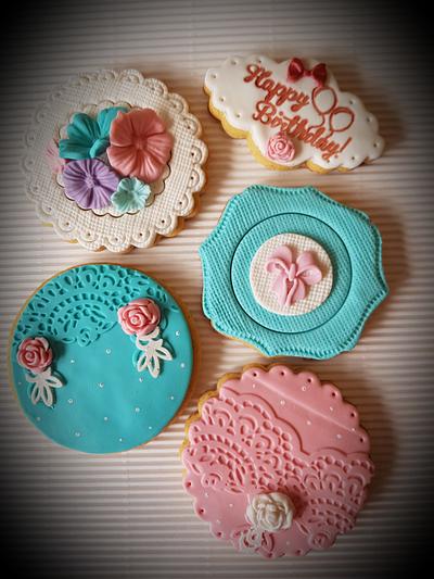 Birthday cookies  - Cake by DI ART