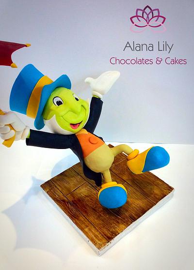 When You Wish Upon a Star collab.....Jiminy Cricket - Cake by Alana Lily Chocolates & Cakes