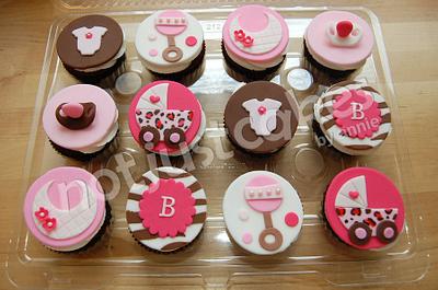 Sassy Baby Shower Cupcakes - Cake by Annie