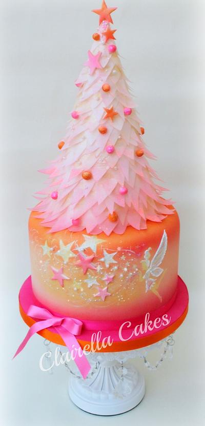 Magical Fairy Christmas Cake - Cake by Clairella Cakes 