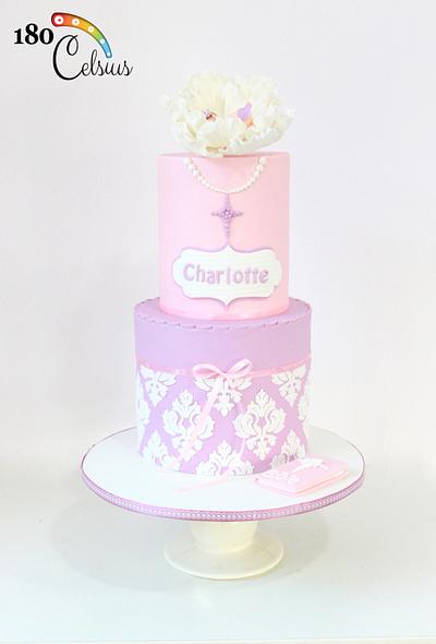 Charlotte's Christening - Cake by Joonie Tan