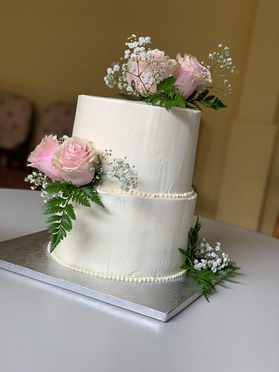 Tarta boda - Cake by Dulcepensamiento