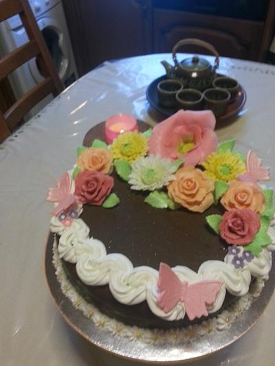 for the love of flowers - Cake by cakcupcoobygerie