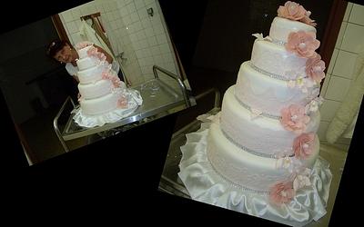 Wedding cake for son - Cake by anka