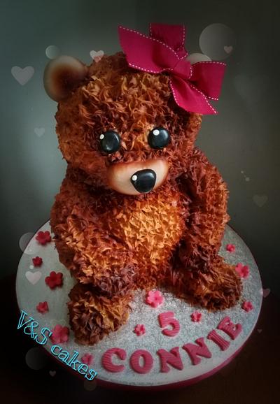 My 1st  Teddy Bear 🐻  - Cake by V&S cakes