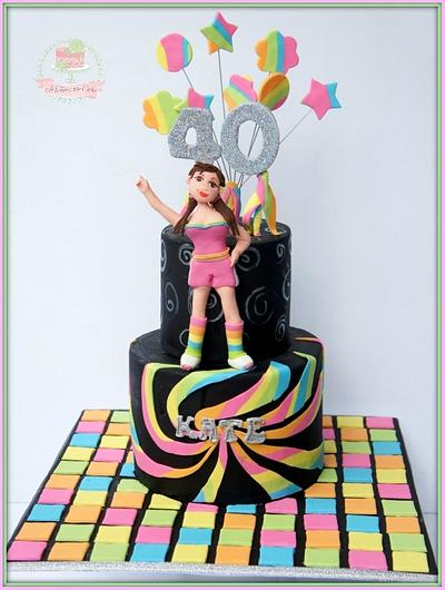 Roller Disco - Cake by Jo Finlayson (Jo Takes the Cake)