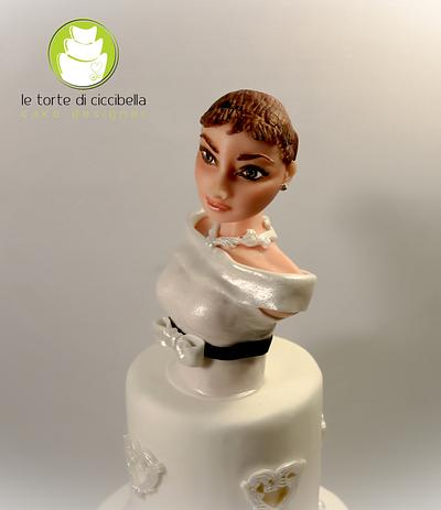 Tribute of Audrey Hepburn - Cake by Le Torte di Ciccibella