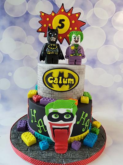 Lego batman and joker - Cake by Jenny Dowd