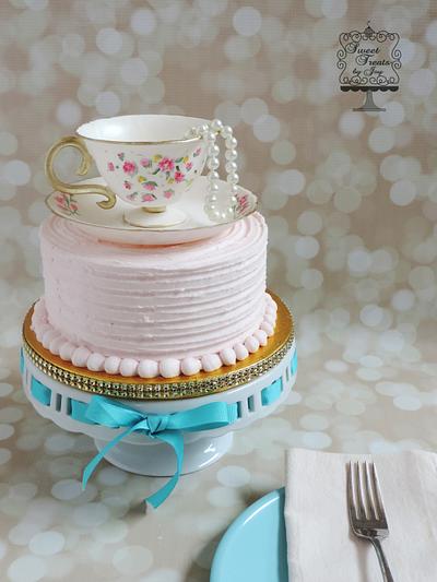 Tea Time - Cake by Joy Thompson at Sweet Treats by Joy