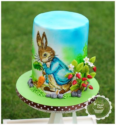 CPC Beatrix Potter Collaboration - Peter Rabbit - Cake by Planet Cakes