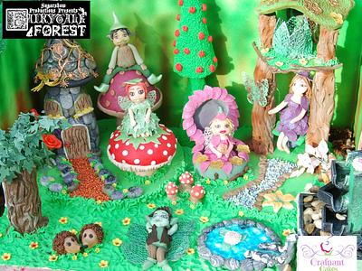 Fairy play garden. - Cake by Hannah - Crafnant Cakes